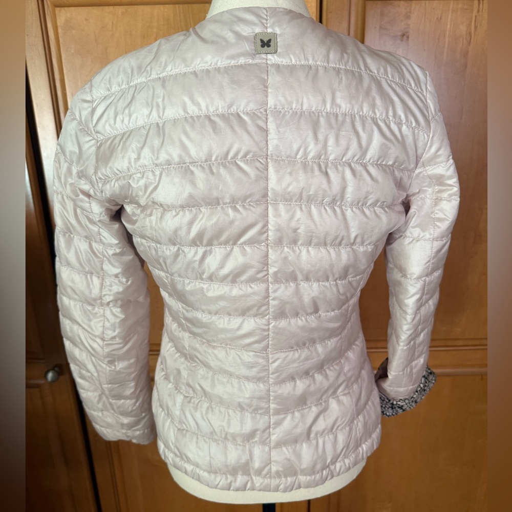 Weekend MaxMara Reversible Light Pink Puffer Jacket - Picture 3 of 6